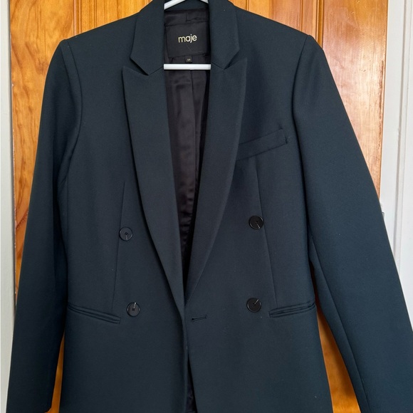 Maje women blazer size 34 size xs size 0 - Picture 3 of 10